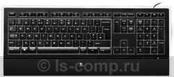   Logitech Illuminated Keyboard K740 Black USB (920-005695)  1