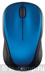   Logitech Wireless Mouse M235 Blue-Black USB (910-003037)  1