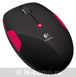   Logitech Wireless Mouse M345 Black-Pink USB (910-002591)  4