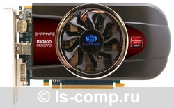   Sapphire Radeon HD 6770 850Mhz PCI-E 2.1 1024Mb 4800Mhz 128 bit DVI HDMI HDCP (11189-00-10G)  1
