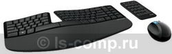 Купить Комплект клавиатура + мышь Microsoft Sculpt Ergonomic Desktop Black USB (L5V-00017) фото 1