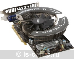   MSI GeForce GTX 550 Ti 900Mhz PCI-E 2.0 1024Mb 4100Mhz 192 bit 2xDVI Mini-HDMI HDCP Cyclone (N550GTX-Ti Cyclone II 1GD5)  1