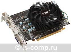   MSI Radeon HD 6770 800Mhz PCI-E 2.1 1024Mb 4400Mhz 128 bit DVI HDMI HDCP (R6770-MD1GD5)  2