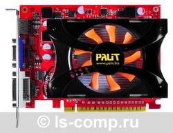   Palit GeForce GT 440 810Mhz PCI-E 2.0 512Mb 3200Mhz 128 bit DVI HDMI HDCP (NE5T4400HD51F)  1