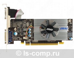  MSI GeForce GT 430 700Mhz PCI-E 2.0 1024Mb 1333Mhz 64 bit DVI HDMI HDCP (N430GT-MD1GD3/LP2)  2