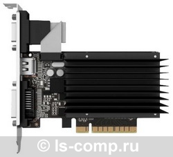   Palit GeForce GT 730 902Mhz PCI-E 2.0 1024Mb 1804Mhz 64 bit DVI HDMI HDCP Silent (NEAT7300HD06-2080H)  1