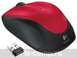   Logitech Wireless Mouse M235 Red-Black USB (910-002497)  1