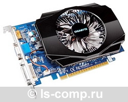   Gigabyte GeForce GT 440 830Mhz PCI-E 2.0 1024Mb 1800Mhz 128 bit DVI HDMI HDCP (GV-N440D3-1GI)  2
