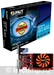   Palit GeForce GT 430 700Mhz PCI-E 2.0 2048Mb 1070Mhz 128 bit DVI HDMI HDCP (NEAT4300HD41-1081F)  3