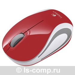   Logitech Wireless Mini Mouse M187 Red-White USB (910-002737)  1