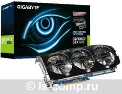 Купить Видеокарта Gigabyte GeForce GTX 680 1071Mhz PCI-E 3.0 2048Mb 6008Mhz 256 bit 2xDVI HDMI HDCP (GV-N680OC-2GD) фото 2