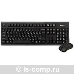 Купить Комплект клавиатура + мышь A4 Tech 3100N Black USB (3100N) фото 1