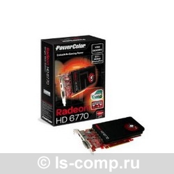   PowerColor Radeon HD 6770 850Mhz PCI-E 2.1 1024Mb 4800Mhz 128 bit DVI HDMI HDCP Cool (AX6770 1GBD5-IDHG)  2
