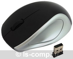   Oklick 412 MW Wireless Optical Mouse Black-Silver USB (412MW Black/Silver)  3