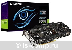   Gigabyte GeForce GTX 780 Ti 876Mhz PCI-E 3.0 3072Mb 7000Mhz 384 bit 2xDVI HDMI HDCP WindForce (GV-N78TWF3-3GD)  4