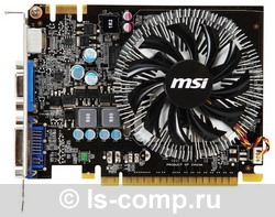   MSI GeForce GTS 450 700Mhz PCI-E 2.0 1024Mb 1800Mhz 128 bit DVI HDMI HDCP (N450GTS-MD1GD3)  1