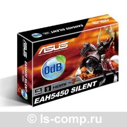   Asus Radeon HD 5450 650 Mhz PCI-E 2.1 1024 Mb 800 Mhz 64 bit DVI HDMI HDCP Silent (EAH5450 SILENT/DI/1GD2)  3