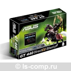   Asus GeForce GT 440 810Mhz PCI-E 2.0 1024Mb 1820Mhz 128 bit DVI HDMI HDCP Silent (ENGT440 DC SL/DI/1GD3)  3