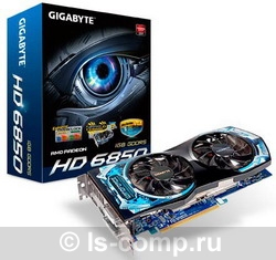   Gigabyte Radeon HD 6850 820Mhz PCI-E 2.1 1024Mb 4200Mhz 256 bit 2xDVI HDMI HDCP (GV-R685OC-1GD)  1