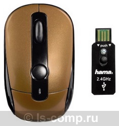   HAMA M920 Wireless Optical Presenter Mouse Yellow-Black USB (H-52491)  2