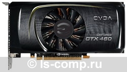   EVGA GeForce GTX 460 763Mhz PCI-E 2.0 1024Mb 3800Mhz 256 bit 2xDVI Mini-HDMI HDCP (01G-P3-1372-ER)  1