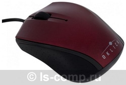   Oklick 525 XS Optical Mouse Red-Black USB (525XS Red/Black)  1