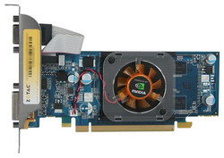  Zotac GeForce 8400 GS 567 Mhz PCI-E 512 Mb 667 Mhz 64 bit DVI TV HDCP