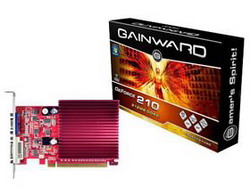  Gainward GeForce 210 589 Mhz PCI-E 2.0 512 Mb 800 Mhz 64 bit DVI HDMI HDCP