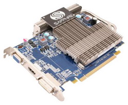  Sapphire Radeon HD 4650 600 Mhz PCI-E 2.0 1024 Mb 800 Mhz 128 bit DVI HDMI HDCP Silent