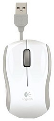 Мышь Logitech Mouse M125 White USB