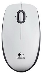  Logitech Mouse M100 White USB