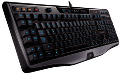  Logitech Gaming Keyboard G110 Black USB