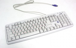 Клавиатура Genius Comfy KB-06XE White, PS/2
