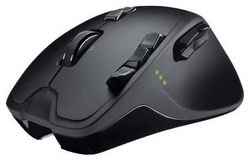  Logitech Wireless Gaming Mouse G700 Black USB