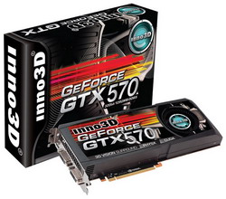  InnoVISION GeForce GTX 570 732Mhz PCI-E 2.0 1280Mb 3800Mhz 320 bit 2xDVI Mini-HDMI HDCP