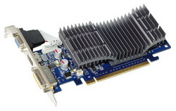 Видеокарта Asus GeForce 8400 GS 589Mhz PCI-E 2.0 512Mb 667Mhz 64 bit DVI HDMI HDCP Silent