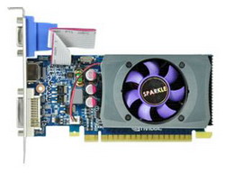Видеокарта Sparkle GeForce GT 430 700Mhz PCI-E 2.0 512Mb 1400Mhz 128 bit DVI HDMI HDCP