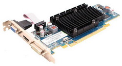  Sapphire Radeon HD 4350 600Mhz PCI-E 2.0 1024Mb 800Mhz 64 bit DVI HDMI HDCP