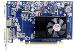  Sapphire Radeon HD 4650 600Mhz PCI-E 2.0 512Mb 800Mhz 128 bit DVI HDMI HDCP Hyper Memory