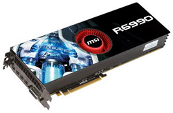  MSI Radeon HD 6990 830Mhz PCI-E 2.1 4096Mb 5000Mhz 512 bit DVI HDCP