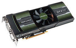 Видеокарта Gigabyte GeForce GTX 590 607Mhz PCI-E 2.0 3072Mb 3414Mhz 768 bit 3xDVI HDCP
