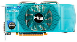  HIS Radeon HD 6790 900Mhz PCI-E 2.1 1024Mb 4400Mhz 256 bit 2xDVI HDMI HDCP