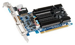  Gigabyte GeForce GT 520 830Mhz PCI-E 2.0 1024Mb 1800Mhz 64 bit DVI HDMI HDCP