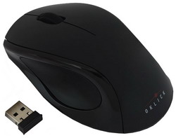  Oklick 412 MW Wireless Optical Mouse Black USB
