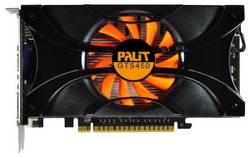 Видеокарта Palit GeForce GTS 450 783Mhz PCI-E 2.0 1024Mb 3608Mhz 128 bit DVI HDMI HDCP Smart Edition