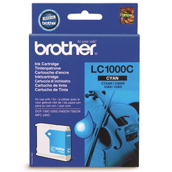 Струйный картридж Brother LC1000C голубой