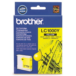 Струйный картридж Brother LC1000Y желтый
