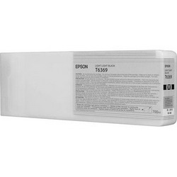Струйный картридж Epson C13T636900 светло-серый расширенная емкость