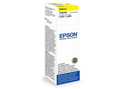 Струйный картридж Epson C13T66444A желтый