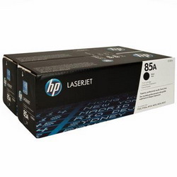 Лазерный картридж HP CE285AF черный двойная упаковка